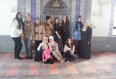 Moskee bezoek meidengroep